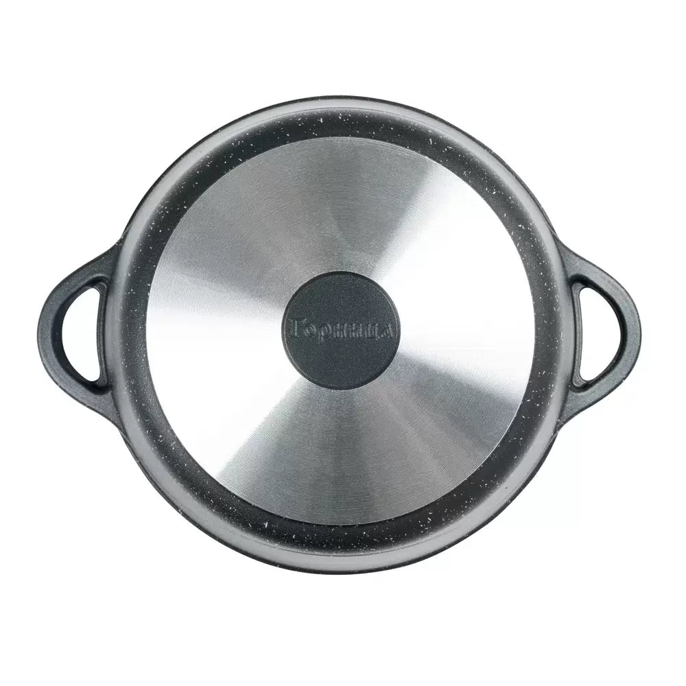Gornitsa kostryulkalari 3 l, qopqoqli, "Granit" seriyali k2433ag