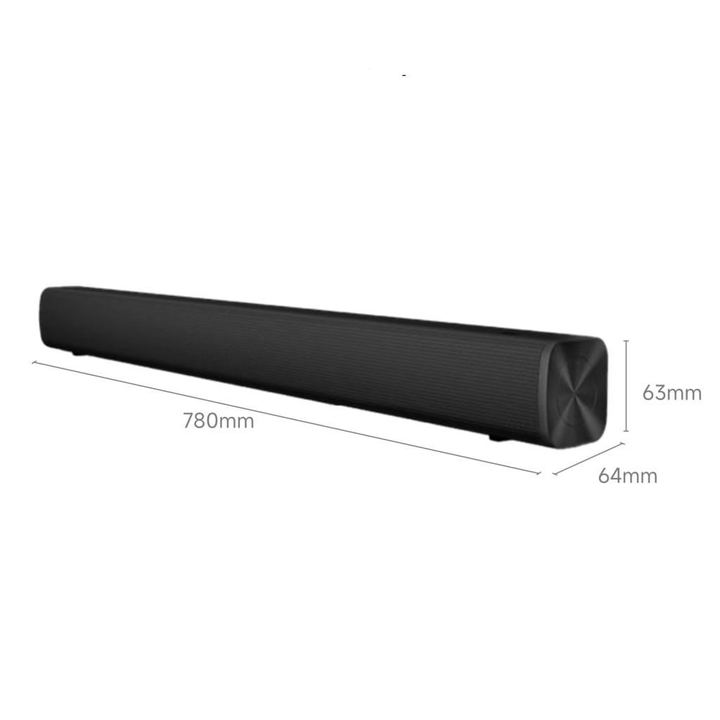 Xiaomi Soundbar 2.0 EU S22e qora soundbari