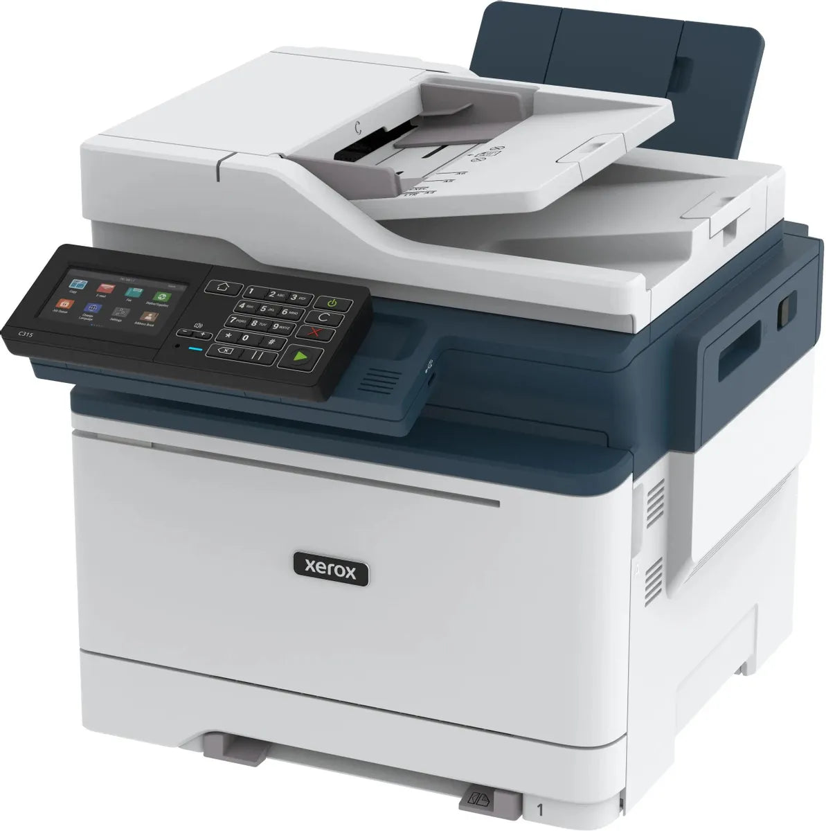 MFP xususiyatlari lazer Xerox C315v_dni rangli bosib chiqarish, A4, oq rang