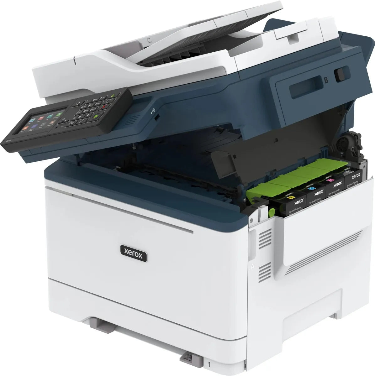 MFP xususiyatlari lazer Xerox C315v_dni rangli bosib chiqarish, A4, oq rang