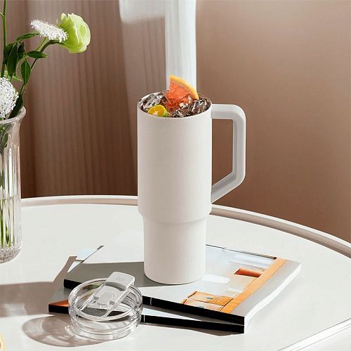 Xiaomi Straw Mug Termo Krujkasi (Oq)