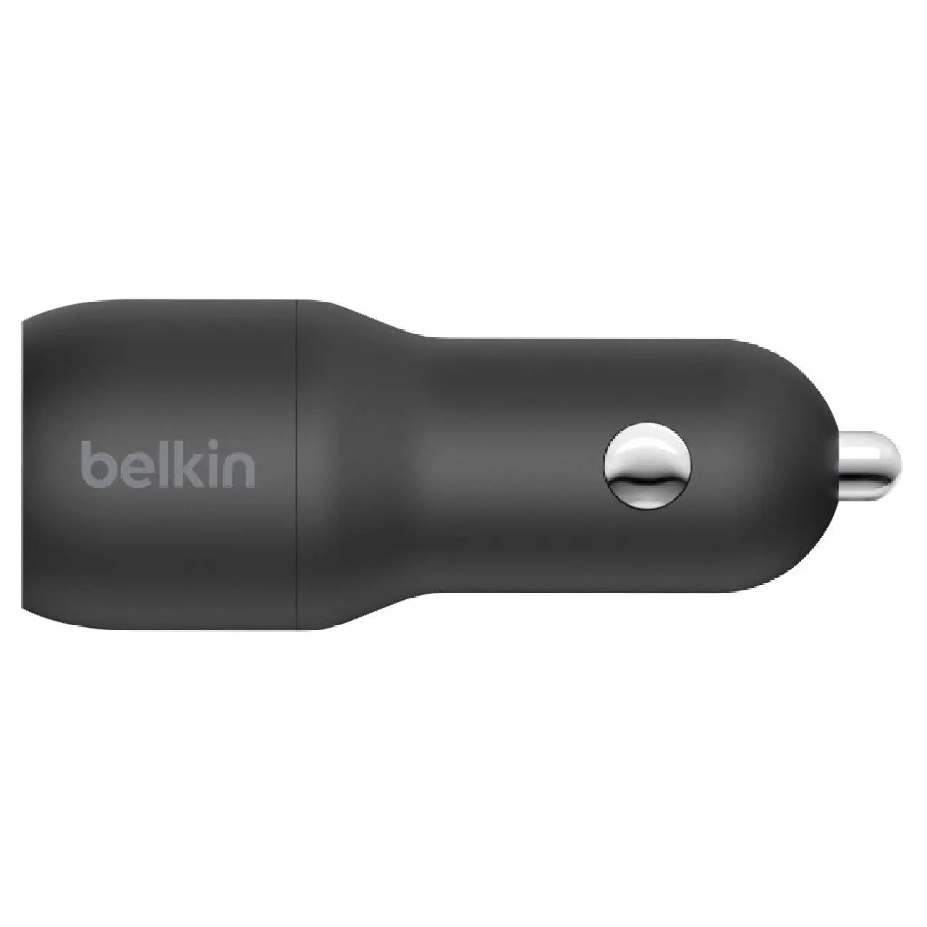 Avtomobil zaryadlash qurilmasi Belkin Car Charger 24W Dual USB-A, USB-A - Lightning, 1m, black