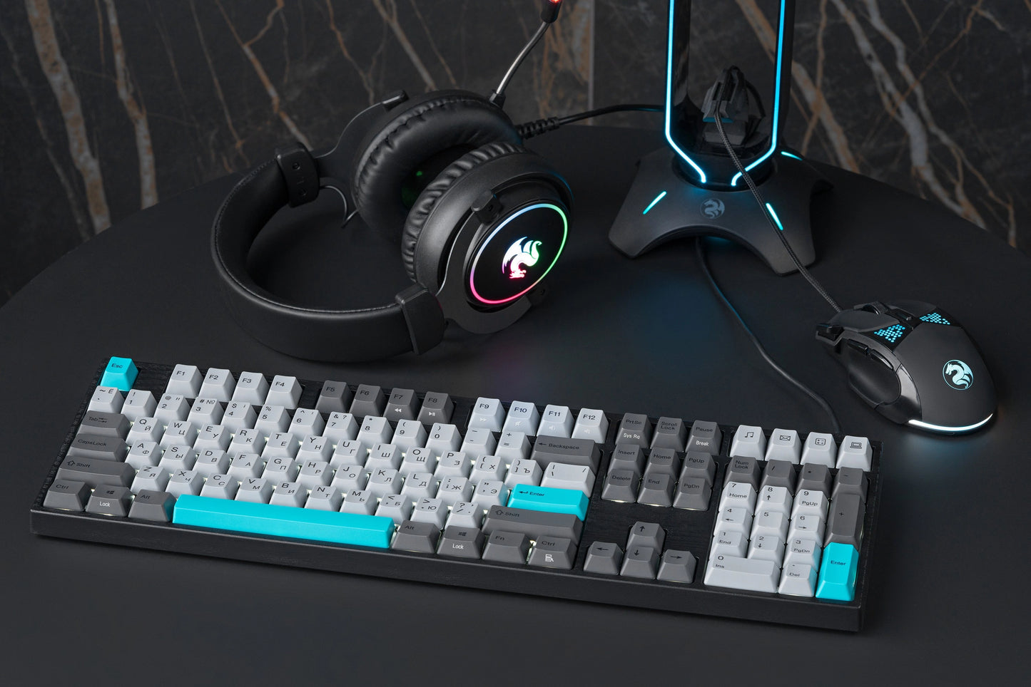 Varmilo MA108M V2 Moonlight, EC Daisy V2, RU klaviaturasi