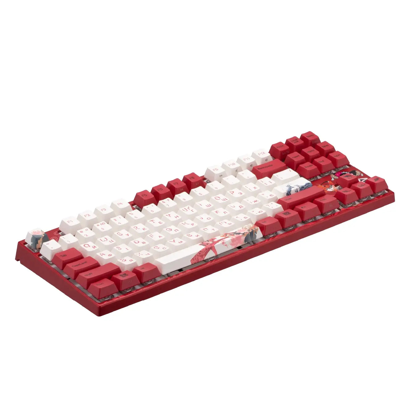 Klaviatura Varmilo VEM87 Koi EC V2 Rose UA