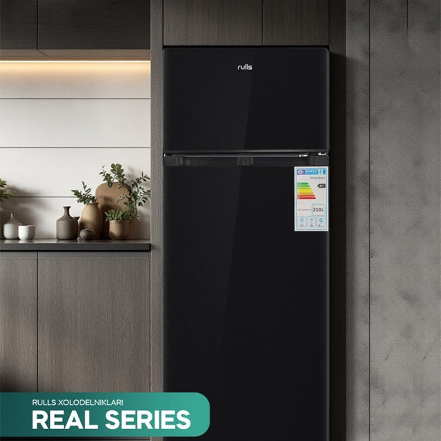 Muzlatgich Rulls Real Series RS210 Black