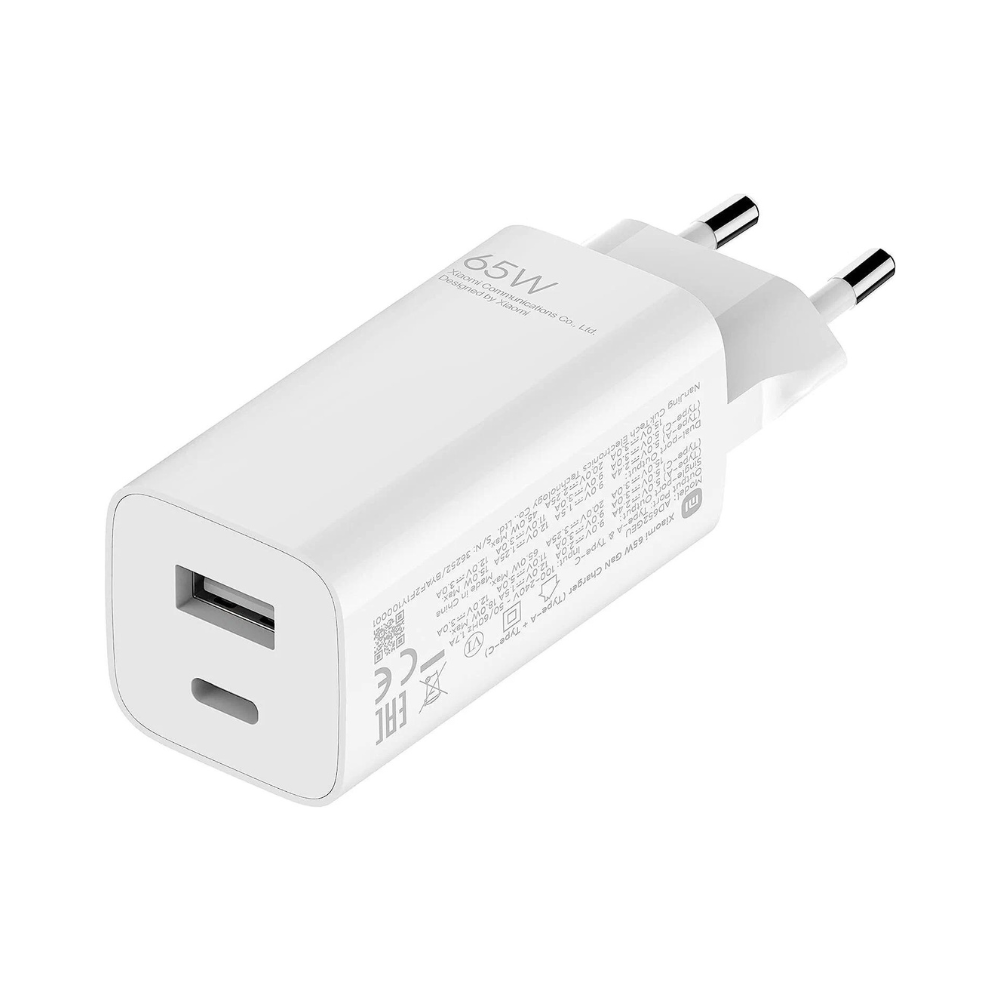 Xiaomi Mi 65 W GaN Fast Charger USBType-A-USBType-C Global quvvatlantirish qurilmasi