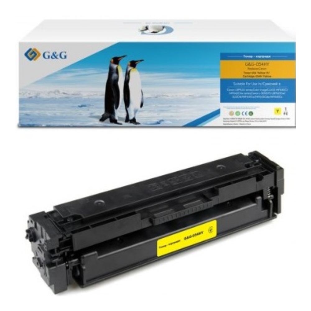Kartrij G&G for Canon 054H Black MF641/643/645, LBP-621/623 3028C002