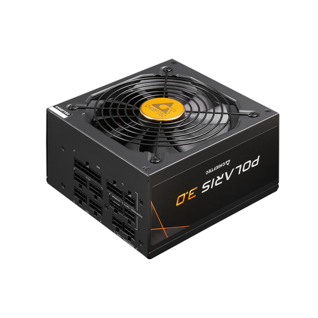Quvvat manbai CHIEFTEC Polaris 3.0 (850W), >90%, 80+ Gold, 135mm FDB, 1xMB 24pin(20+4), 2xCPU 8pin(4)