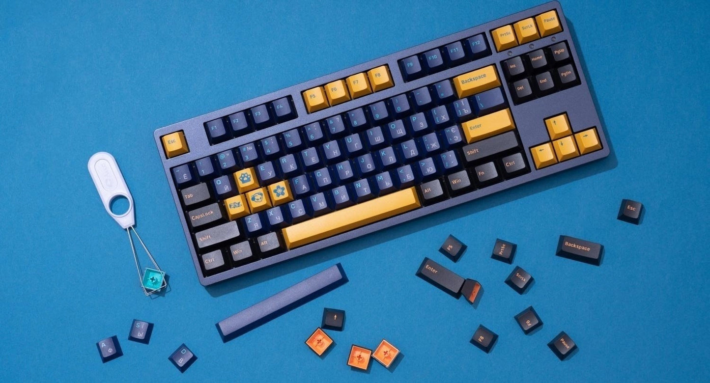 Akko 3087DS V2 Horizon TKL CS Blue Switch klaviaturasi