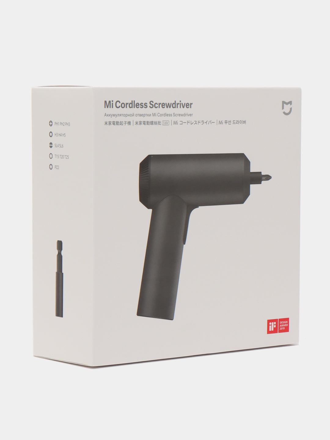 Simsiz elektr otvyortka Xiaomi Mi Global Cordless Screwdriver, +12 ta nasadka
