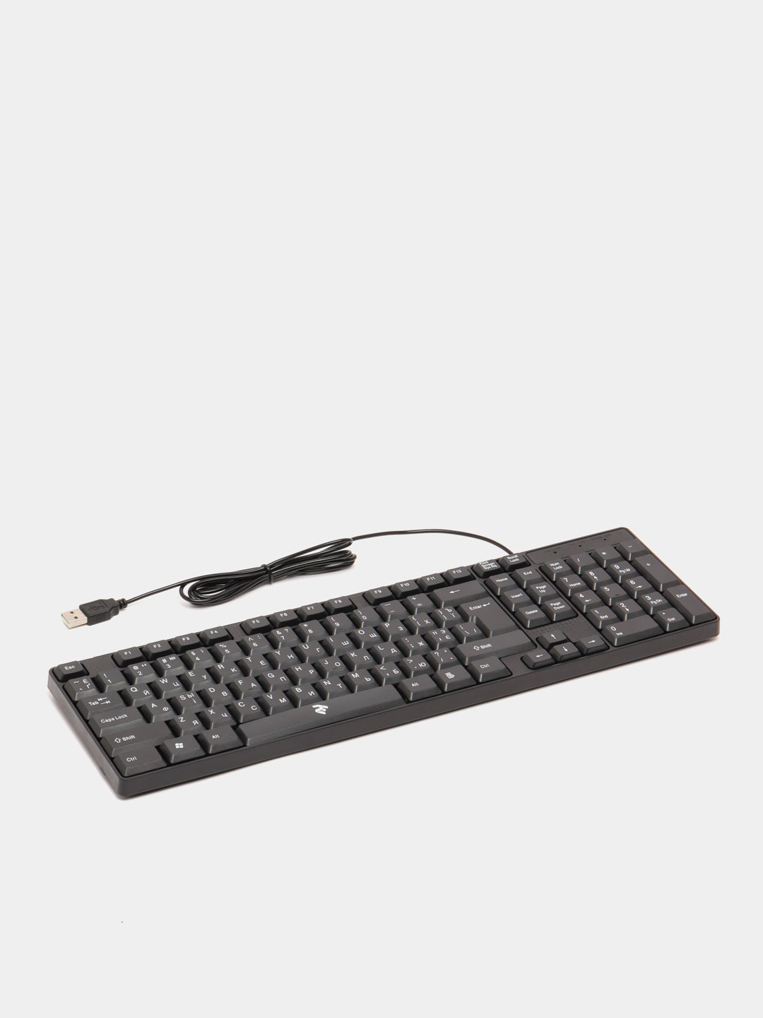 Simli klaviatura 2E KS 106 USB 2E-KS106UB, qora
