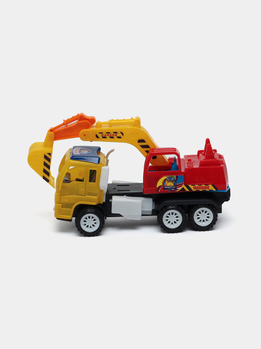 Bolalar o'yinchoq mashinasi Kamaz ekskavator