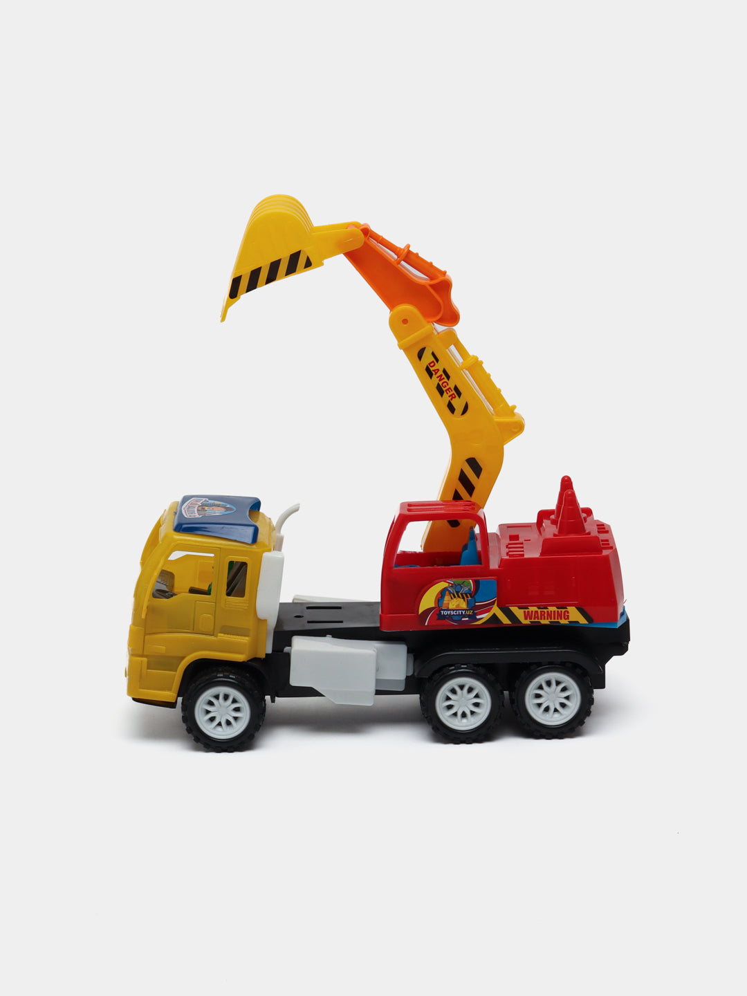 Bolalar o'yinchoq mashinasi Kamaz ekskavator