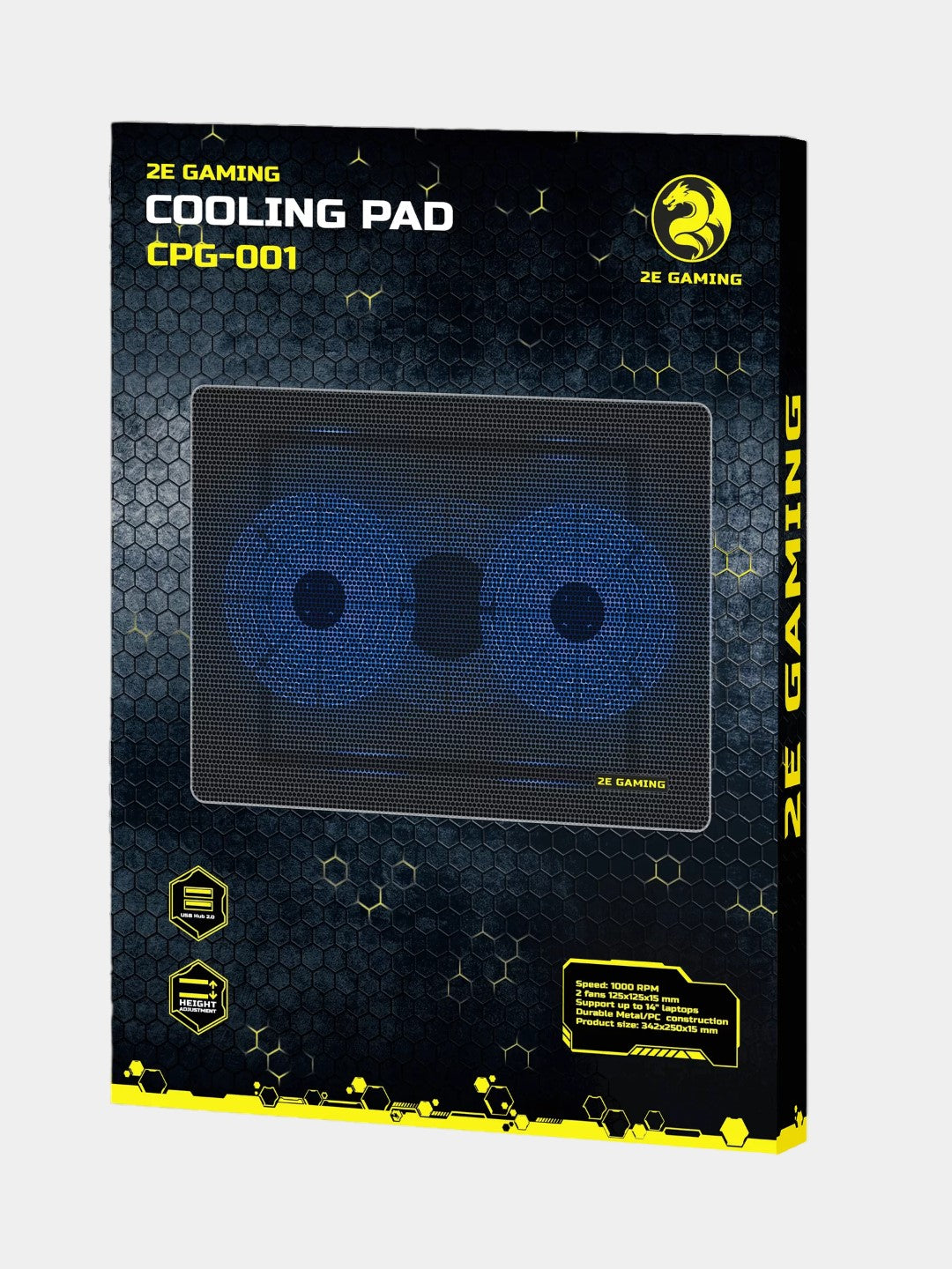 Noutbuk uchun sovutgich stendi 2E Gaming 2E-CPG-001, Black