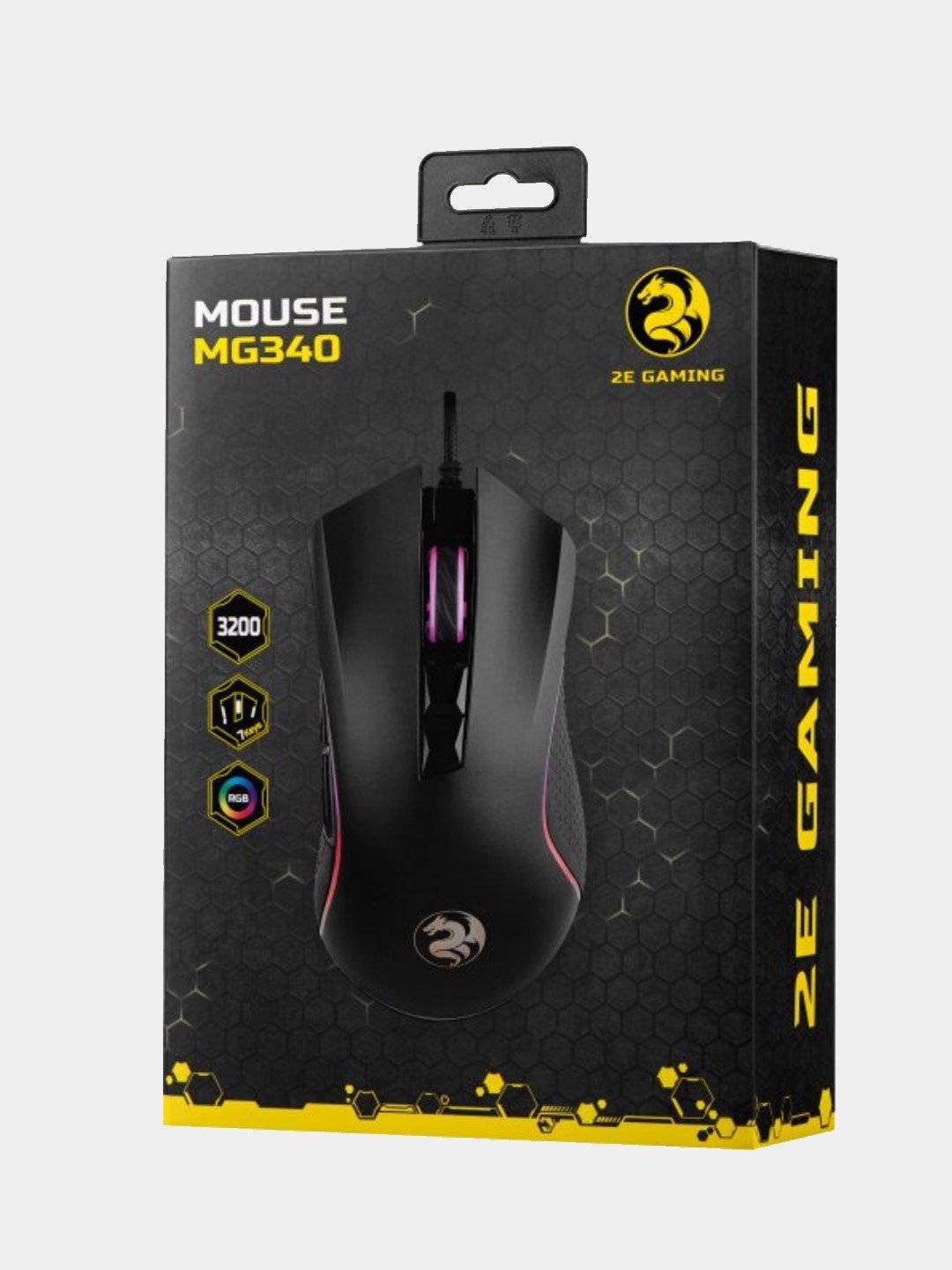 O'yin uchun sichqoncha 2E Gaming MG340 RGB USB Black