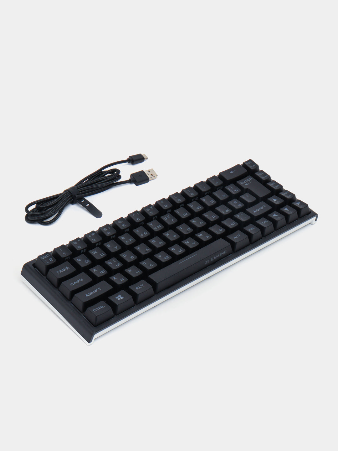 Simsiz o'yin klaviaturasi 2E Gaming KG360, RGB, 2E-KG360UBK
