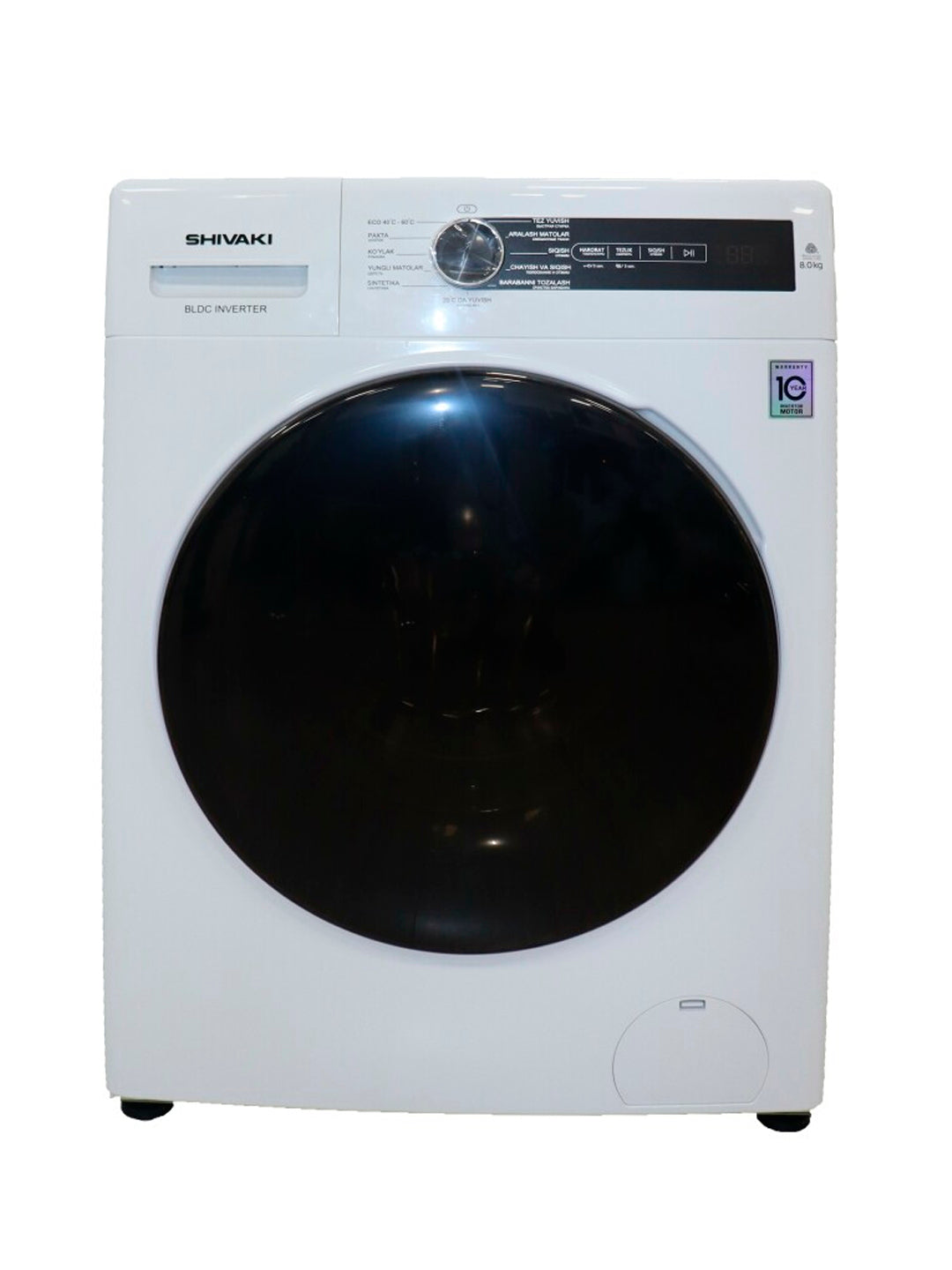 Kir yuvish mashinasi SHIVAKI WF80L2326G White