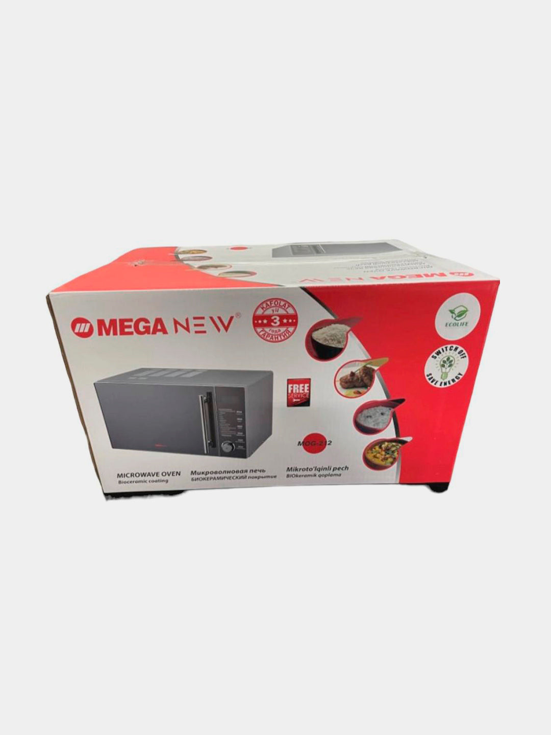 Mikroto'lqinli pech MEGA MOG-212