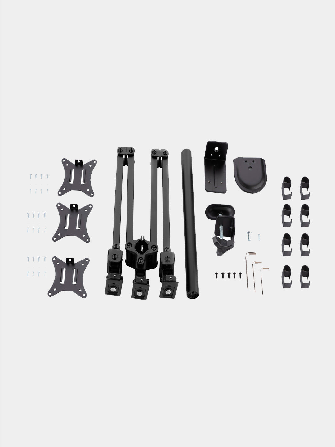 Ish stoli monitor kronshtein Desktop triple monitor mount 2E Infeya