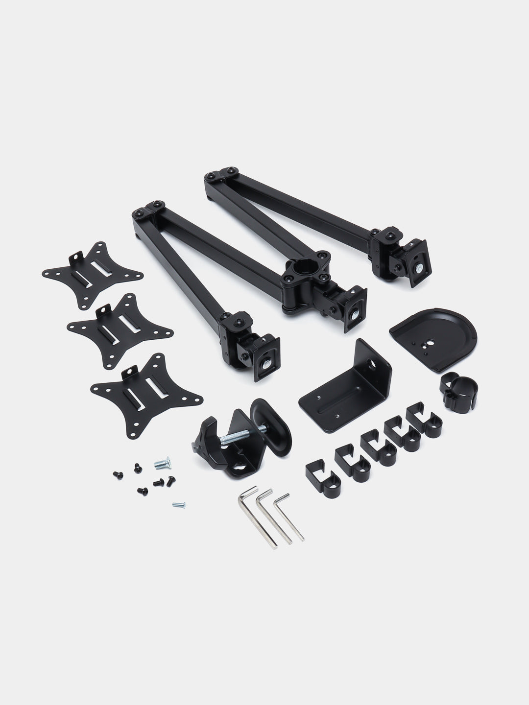 Ish stoli monitor kronshtein Desktop triple monitor mount 2E Infeya
