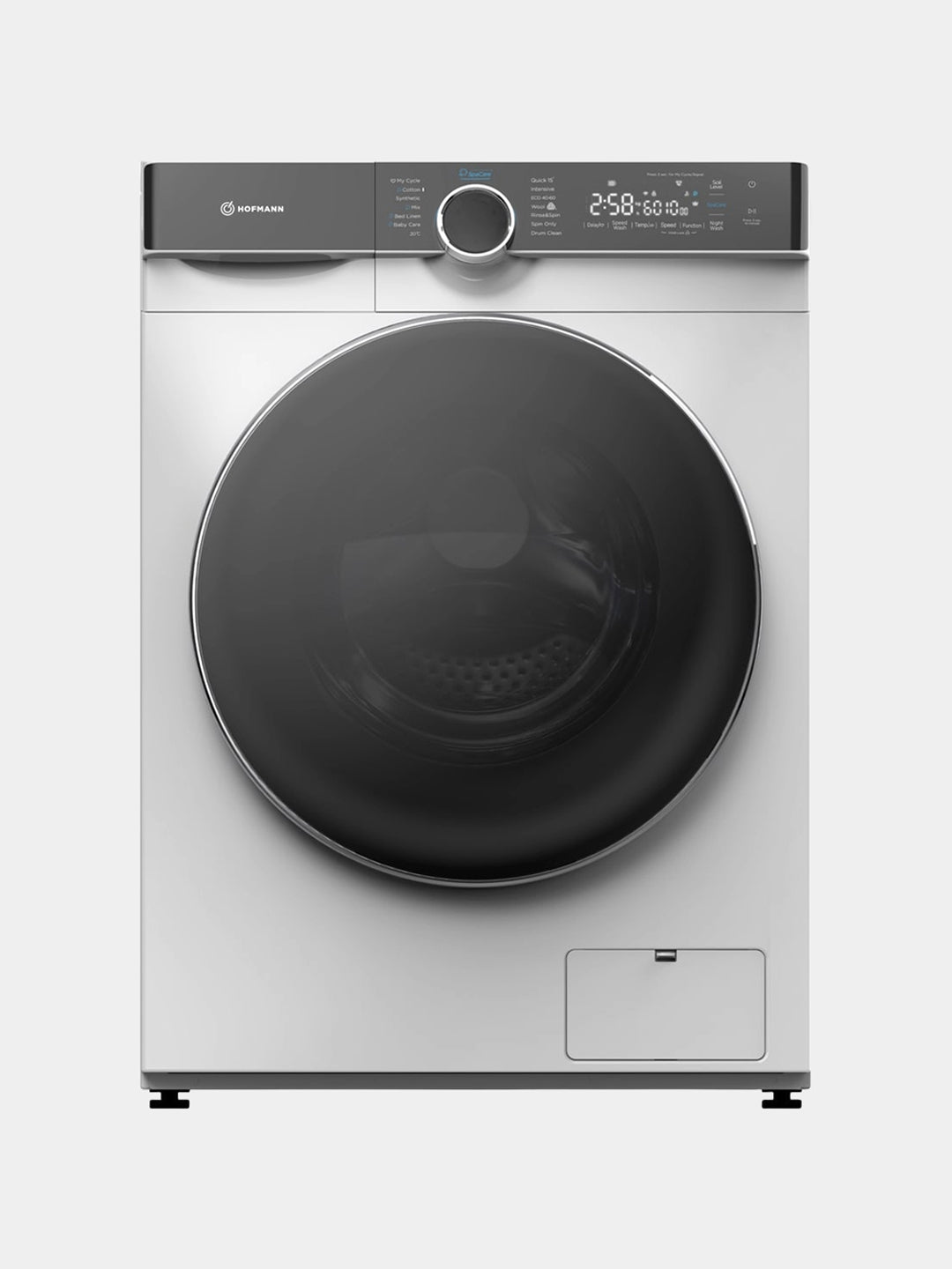 Hofmann wm1015wh/HF kir yuvish mashinasi, 10 kg, 1500 rpm, 14 dastur, BLDC inverter