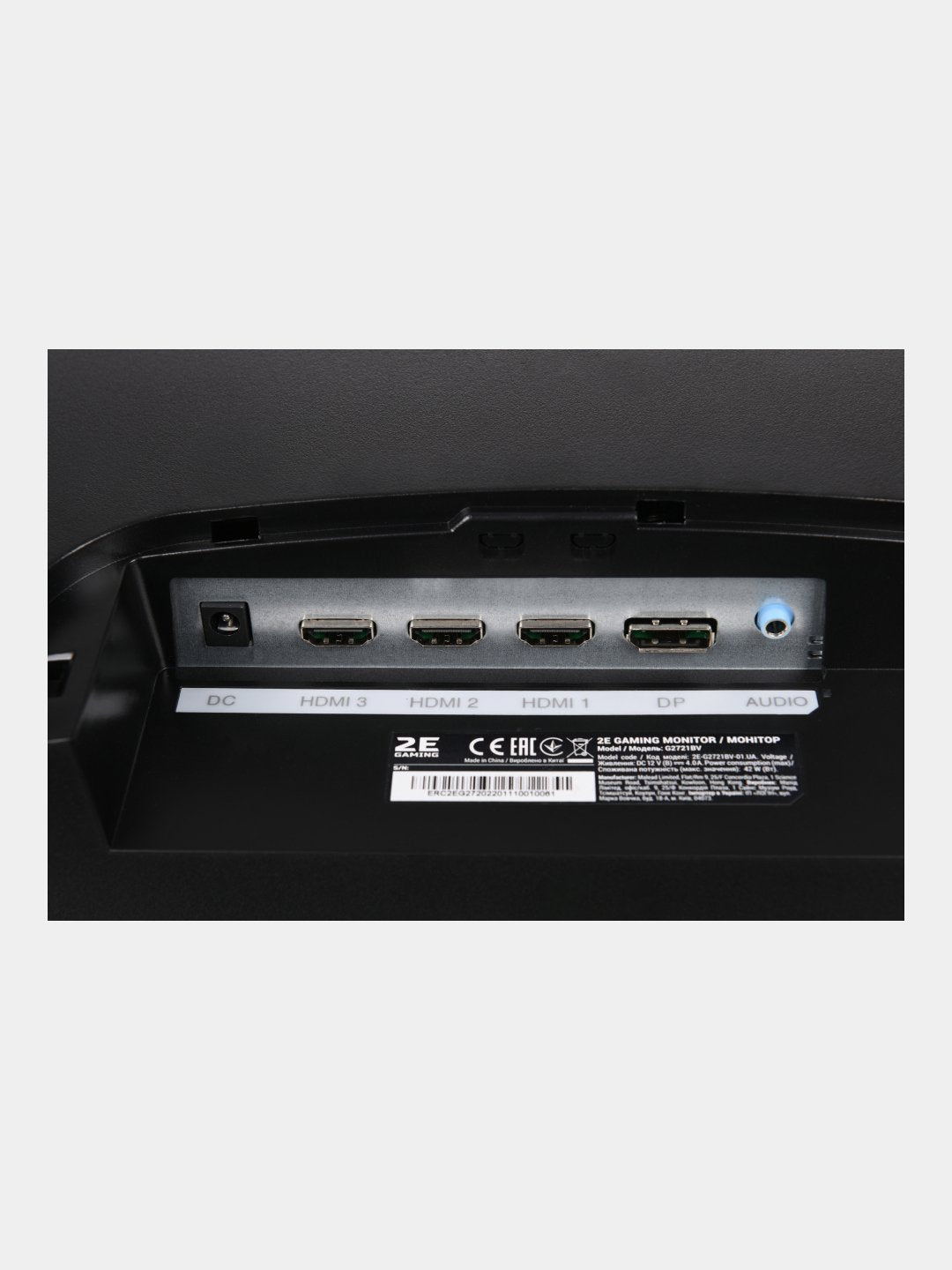 O'yinlar uchun monitor 2E Gaming LCD 27" G2721BV, VA, 2560x1440 2K, 144Hz