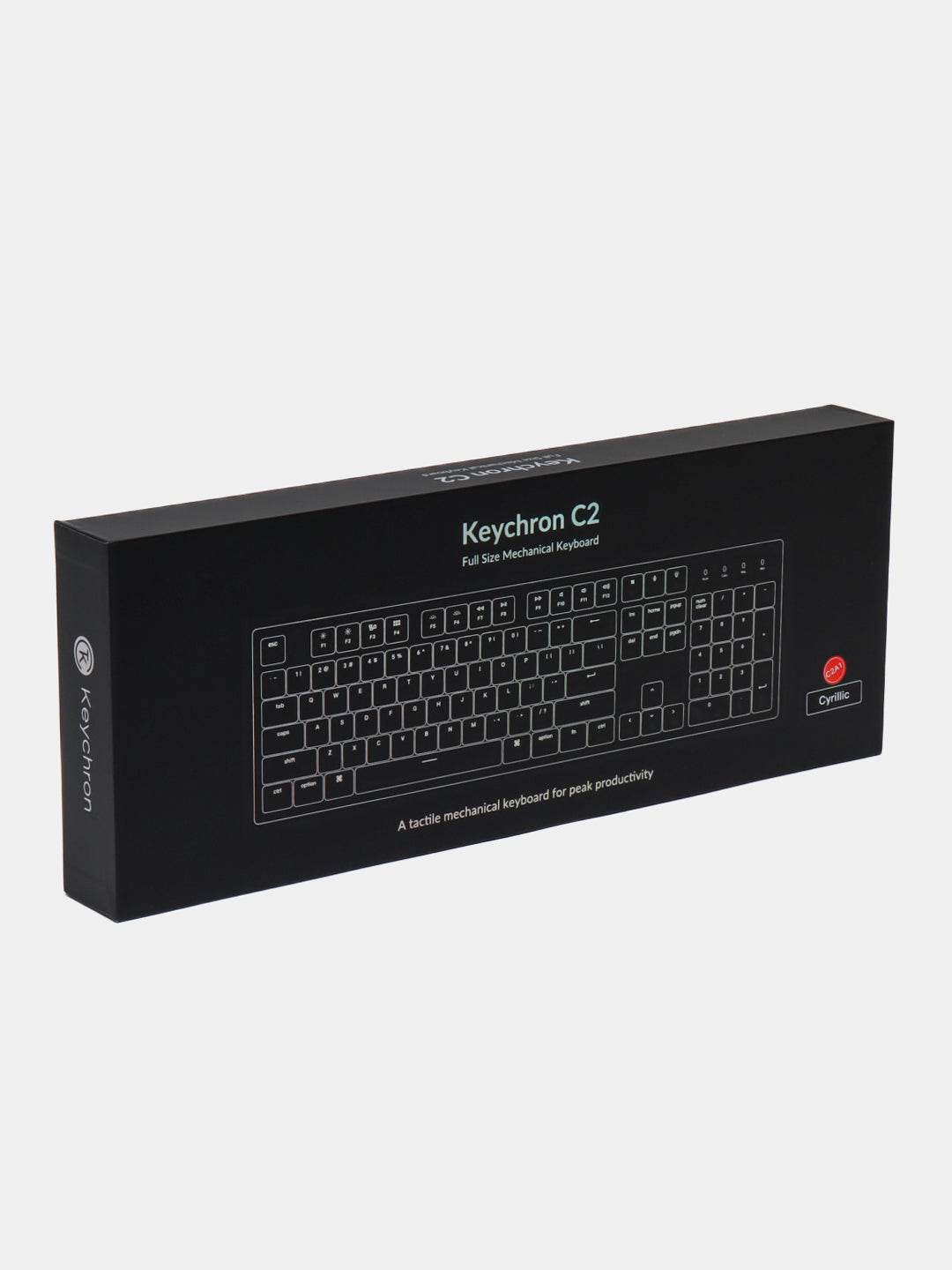 Mexanik klaviatura Keychron C2 104Key, Gateron G Pro, USB-A, EN/RU, White Led C2A
