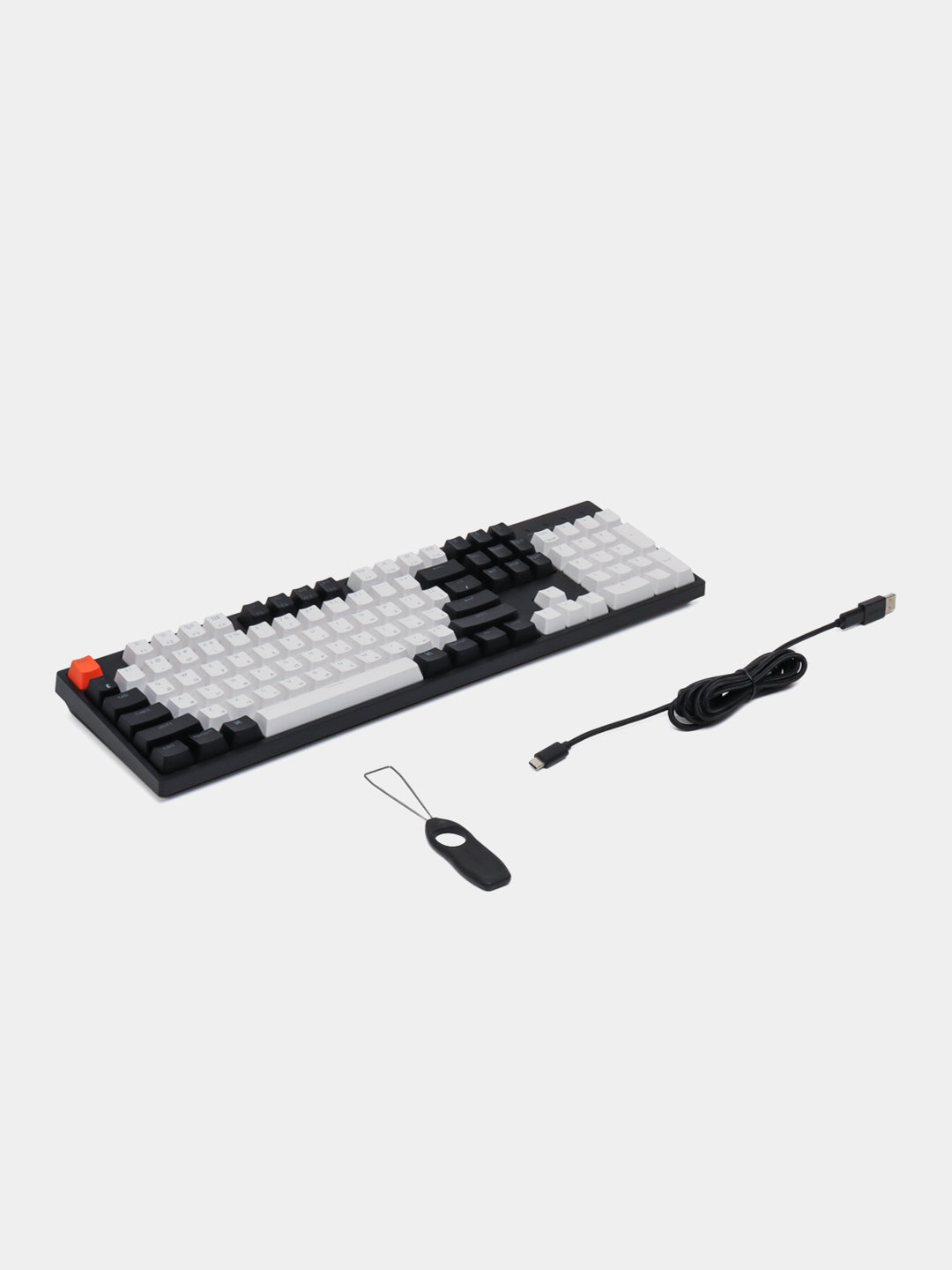 Mexanik klaviatura Keychron C2 104Key, Gateron G Pro, USB-A, EN/RU, White Led C2A