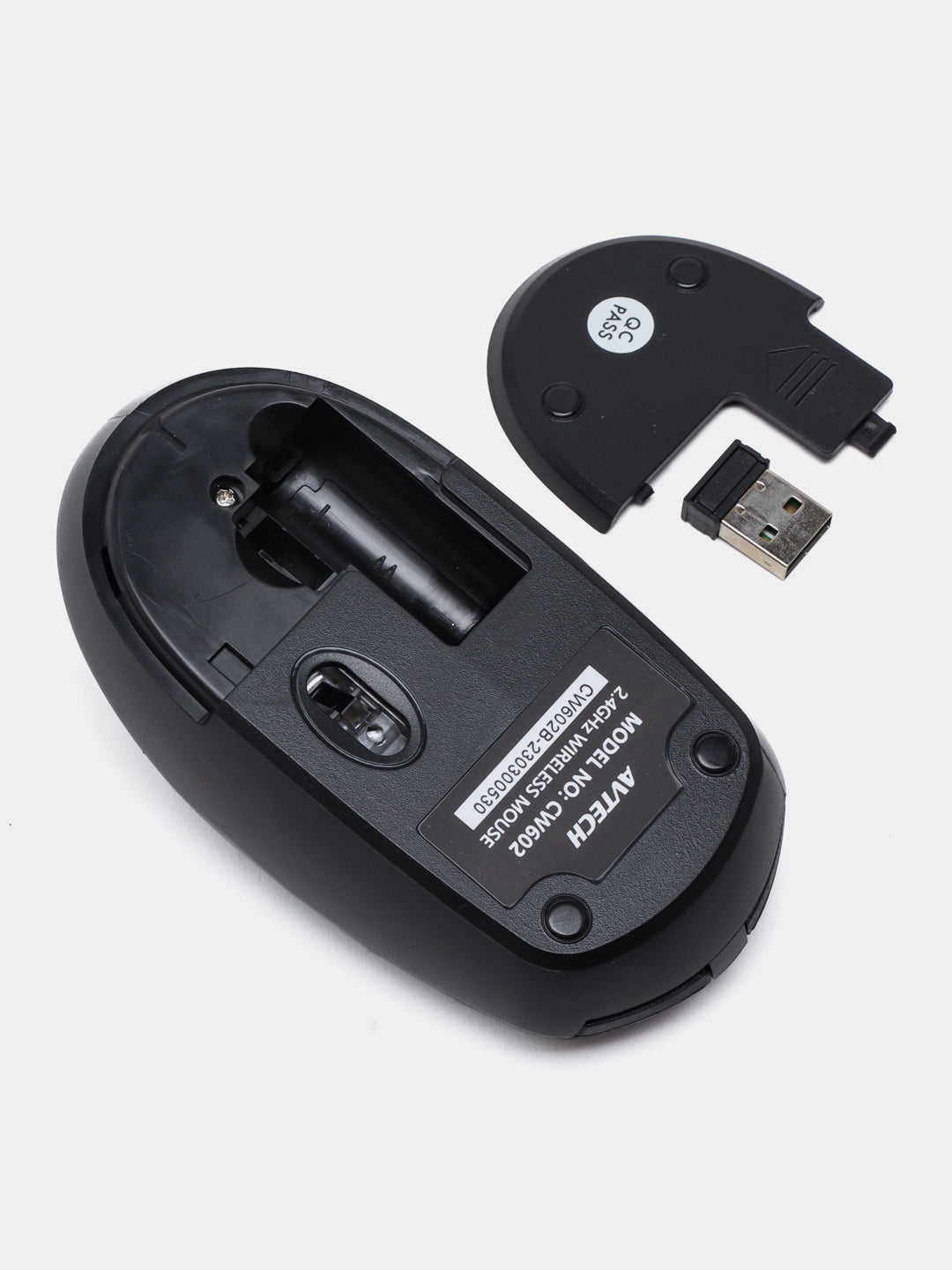 Klaviatura va sichqoncha to'plami AVT Combo CW602, qora, USB