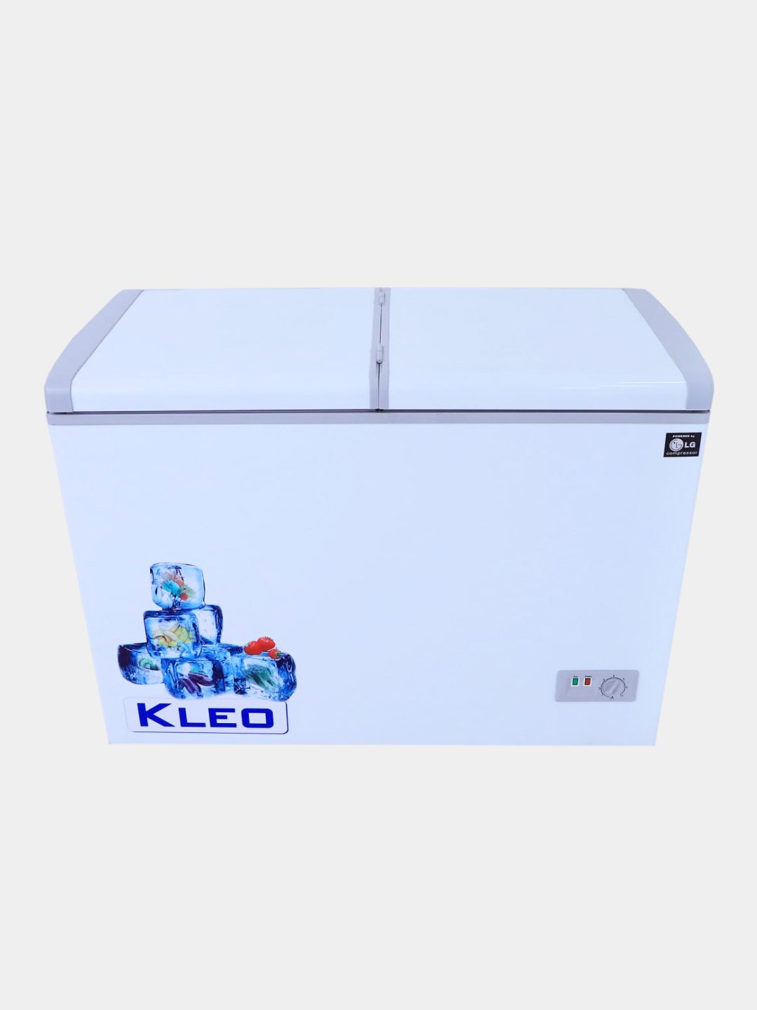 Muzlatgich Kleo KDF 300, 220 litr, -23C gacha, energiya samaradorligi yuqori morozilnik