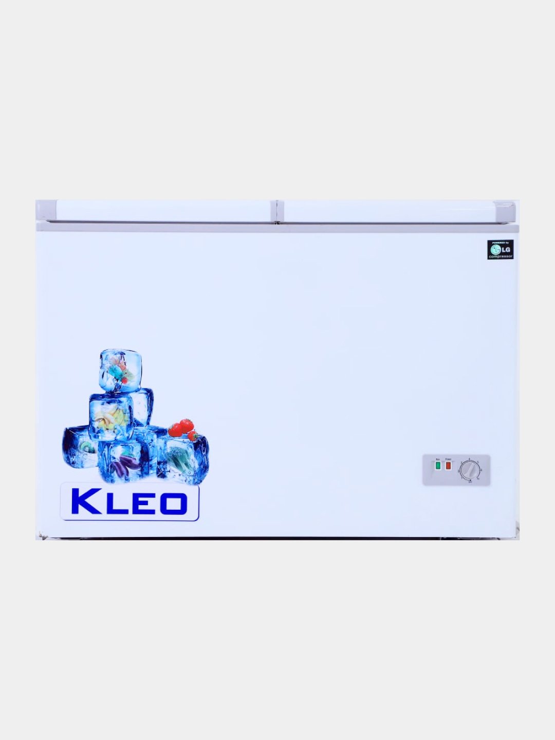 Muzlatgich Kleo KDF 300, 220 litr, -23C gacha, energiya samaradorligi yuqori morozilnik