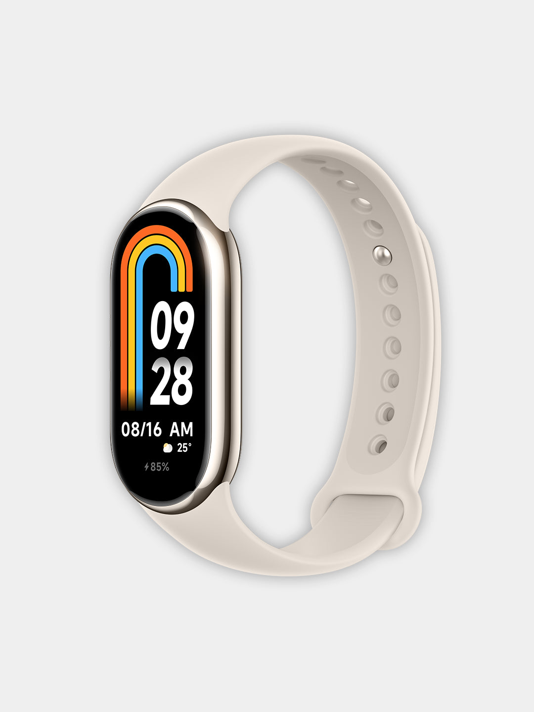 Aqlli bilaguzuk Xiaomi Smart Mi Band 8, oltin rang, global versiya