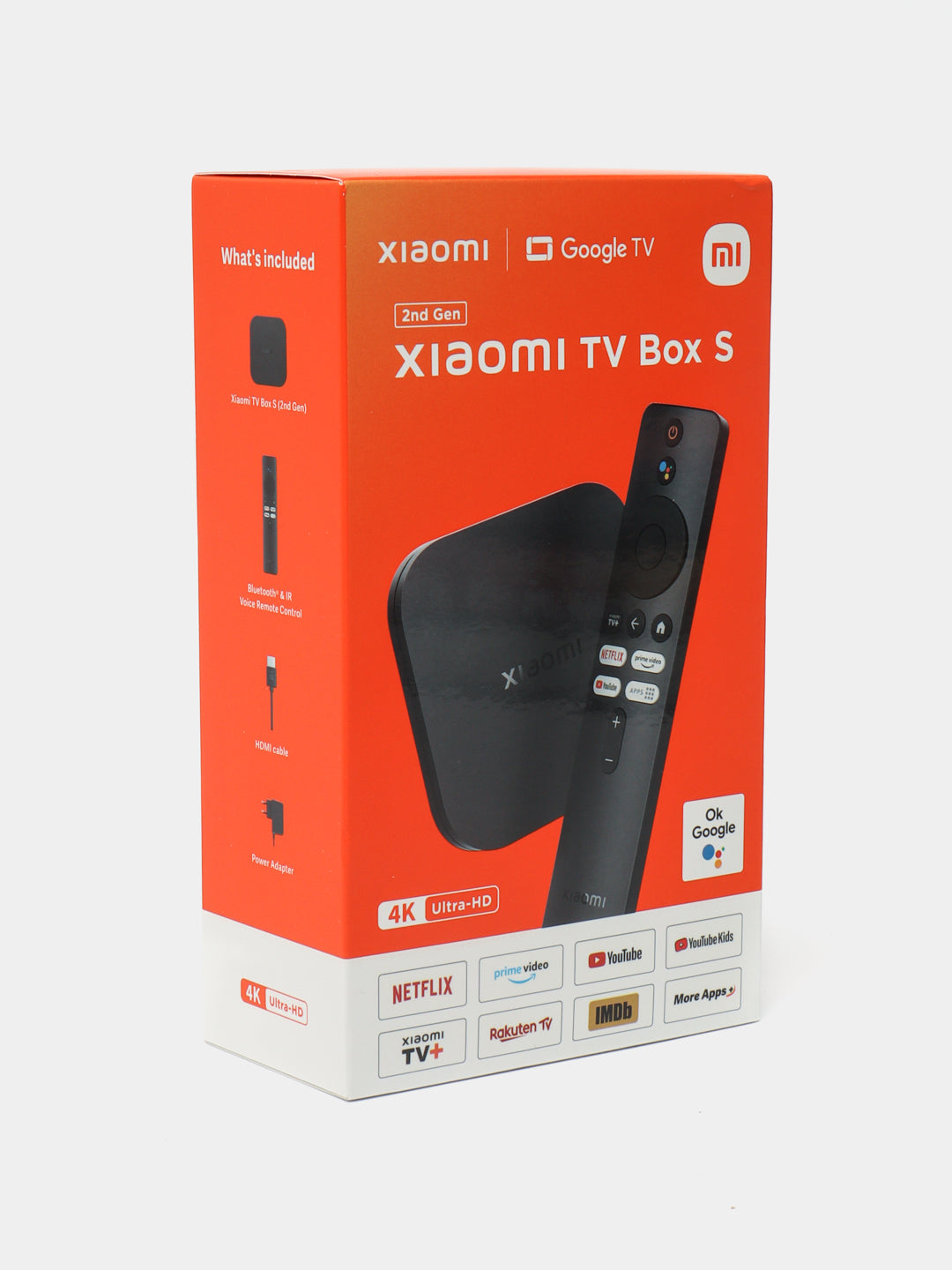 Xiaomi Mi TV Box S, 2-avlod, global versiyasi 4K Ultra HD