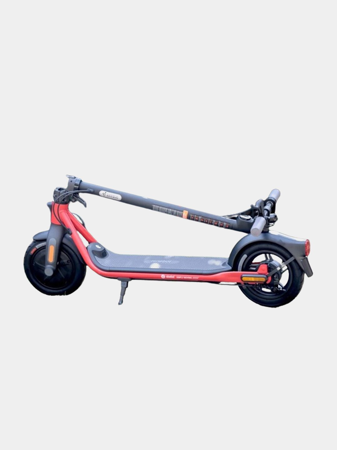 Ninebot Kickscooter D38E elektrosamokati, qora/qizil