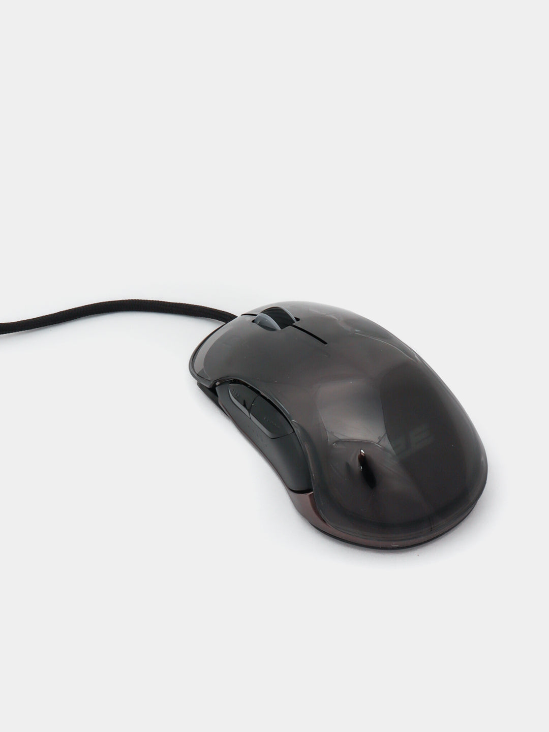 O'yin sichqonchasi 2E Gaming MG345 Transparent, RGB USB Black