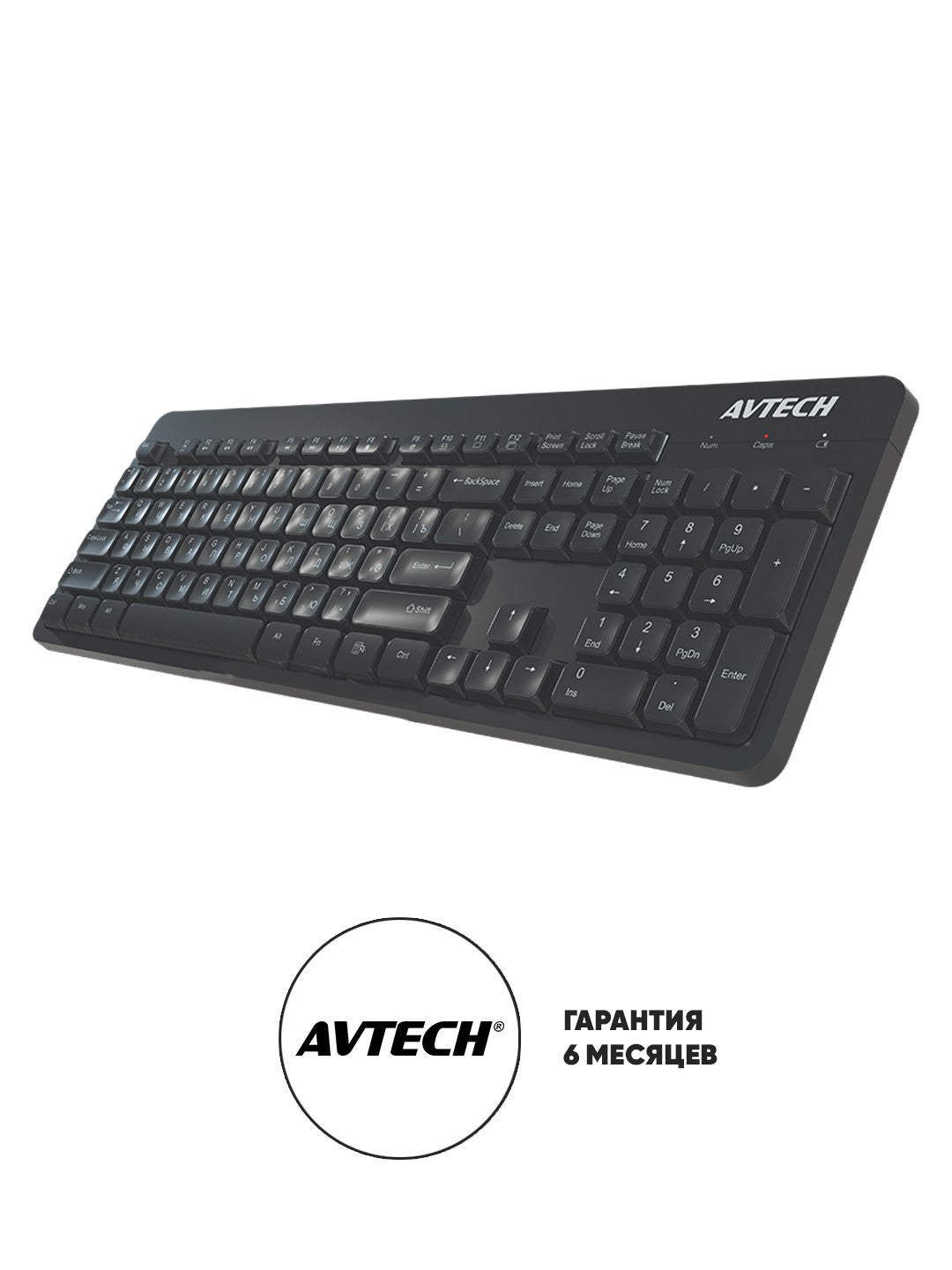 Klaviatura va sichqoncha to'plami AVT Combo CW602, qora, USB