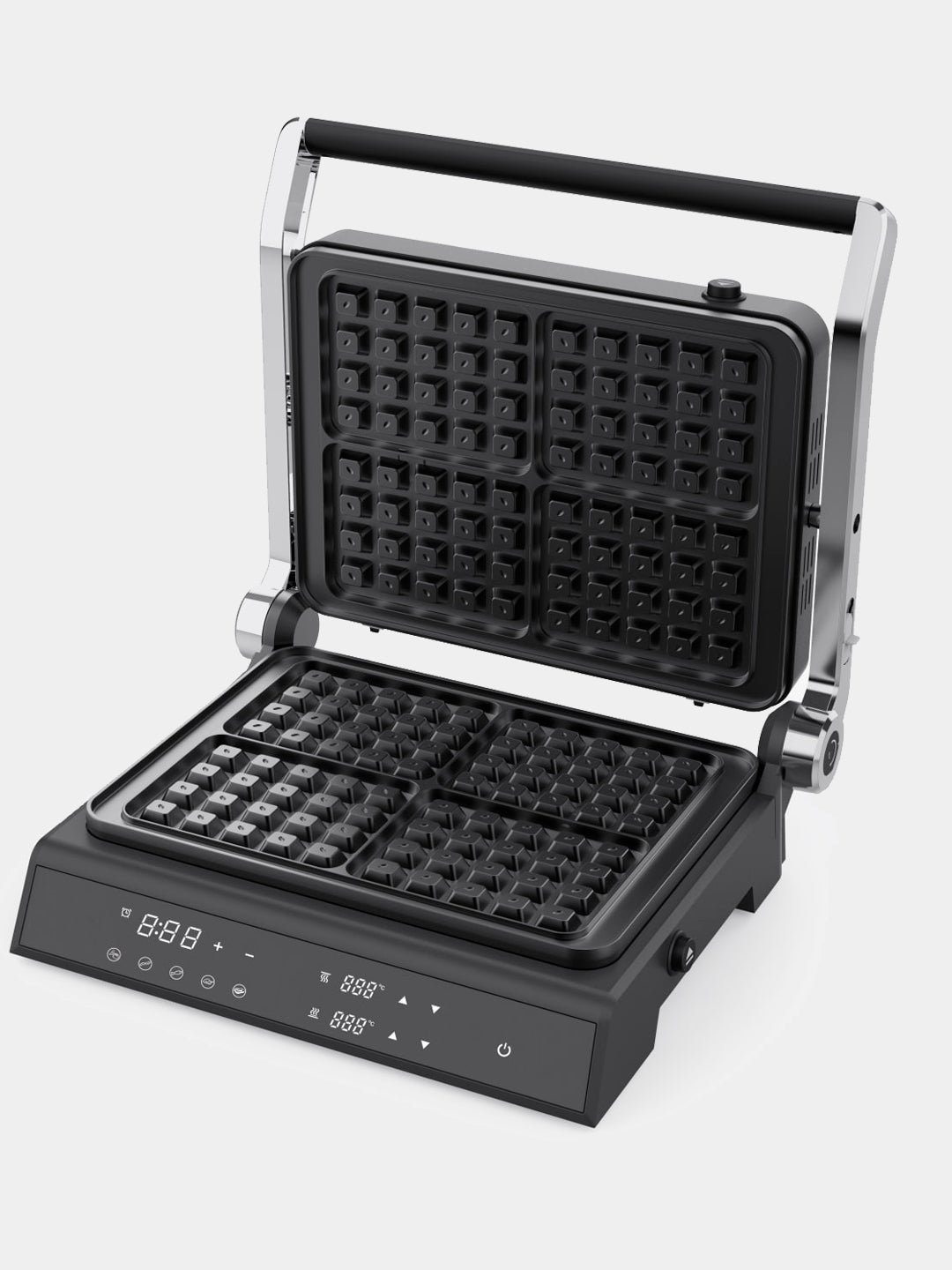 Vafli pishirgich Hofmann SGWM202DBG/HF, sensor boshqaruv