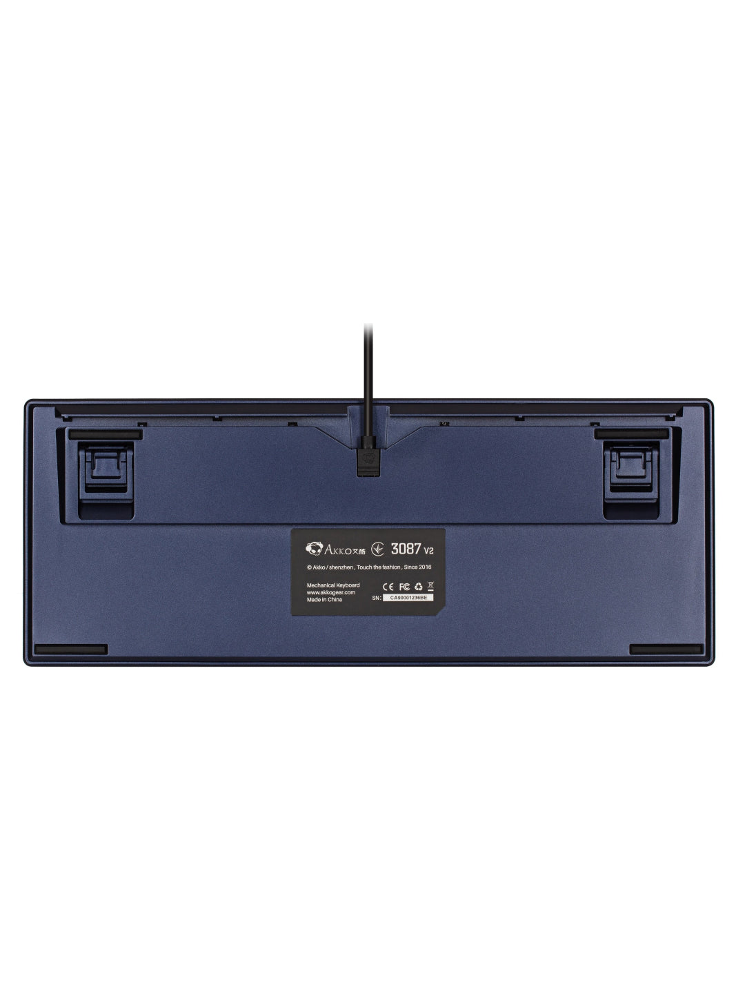Mexanik klaviatura Akko 3087 V2 DS Horizon Cherry MX Silent Red