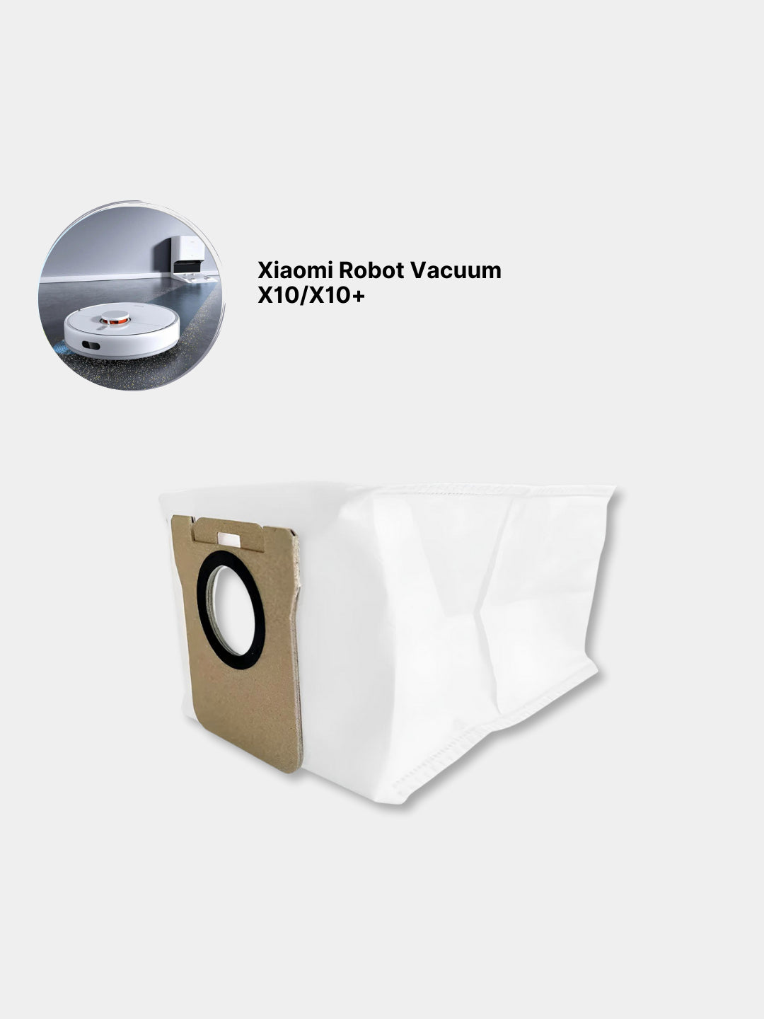 Stansiya uchun almashtiriladigan chang yig'uvchi Xiaomi Mi Robot Vacuum X10/X10+
