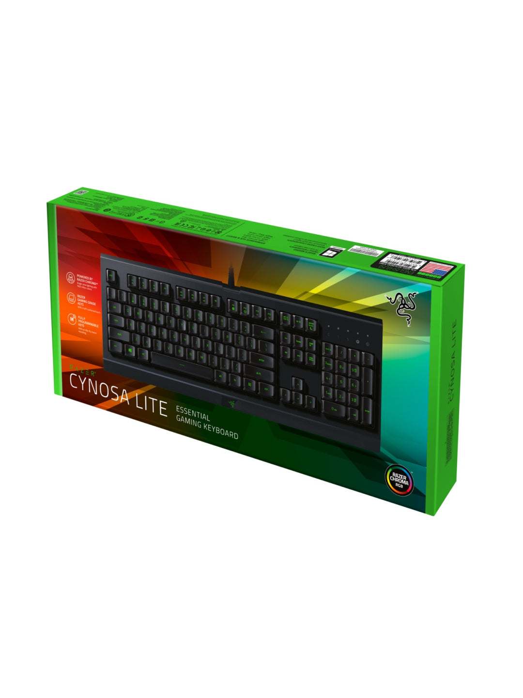 Simli o'yin klaviaturasi Razer Cynosa Lite RGB