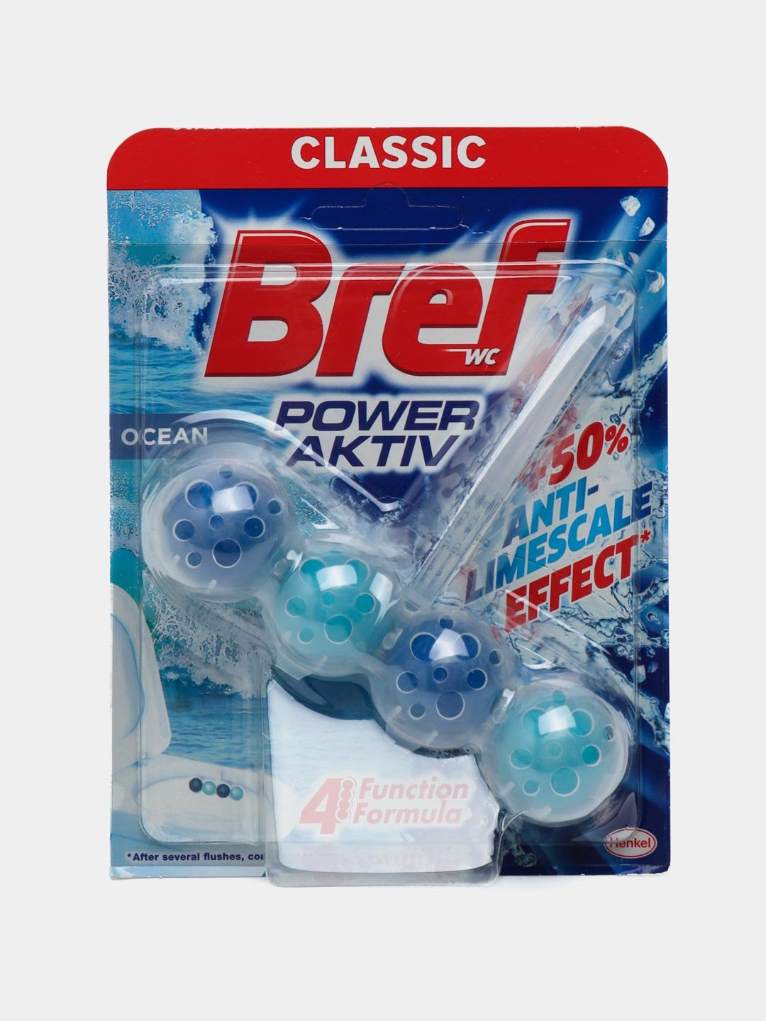 Xojatxona bloki unitaz uchun Bref Power Aktiv Ocean, 50 gr