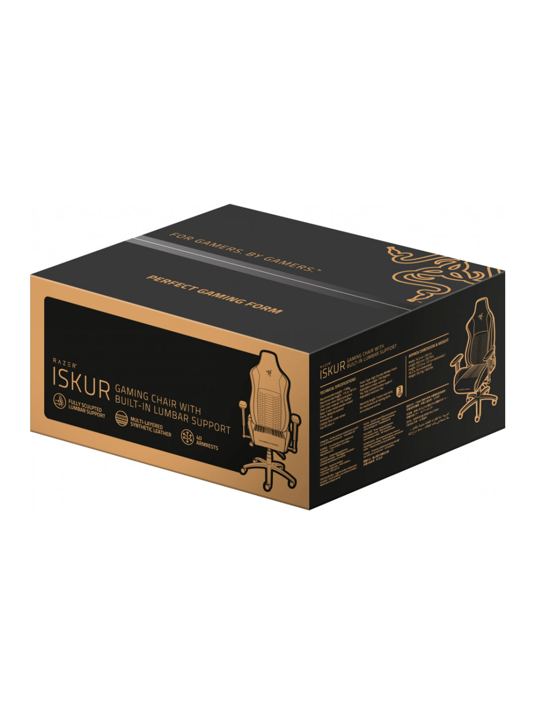 O'yin kreslosi Razer Iskur Black RZ38