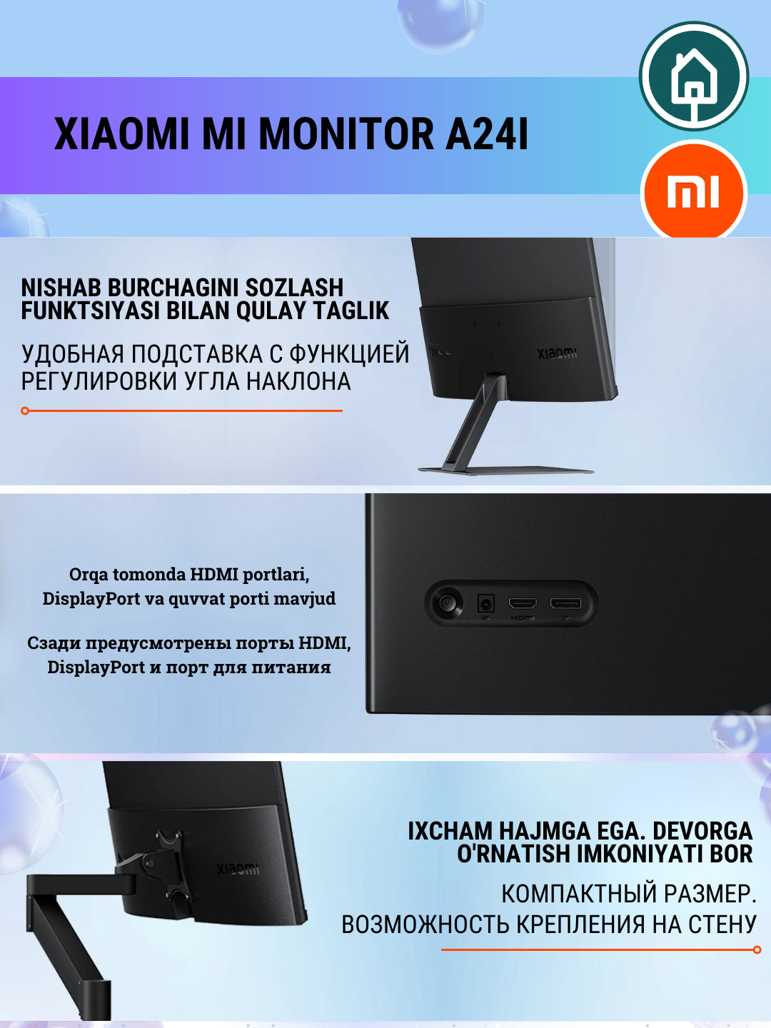 Monitor Xiaomi Monitor A24i EU
