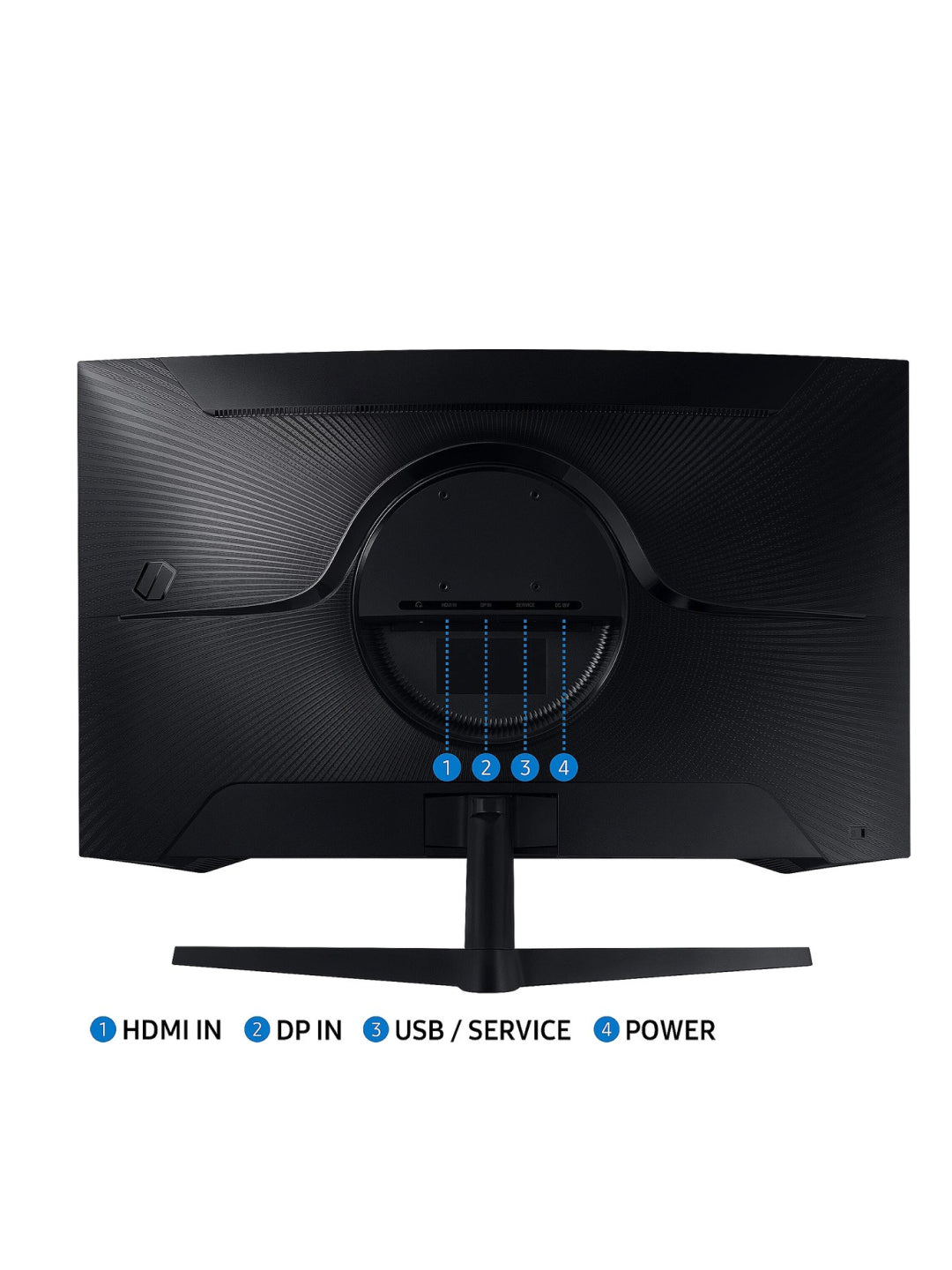 Samsung Odyssey G5 32 dyimli o'yin monitori 2K, QHD, 165Hz, VA, Curved
