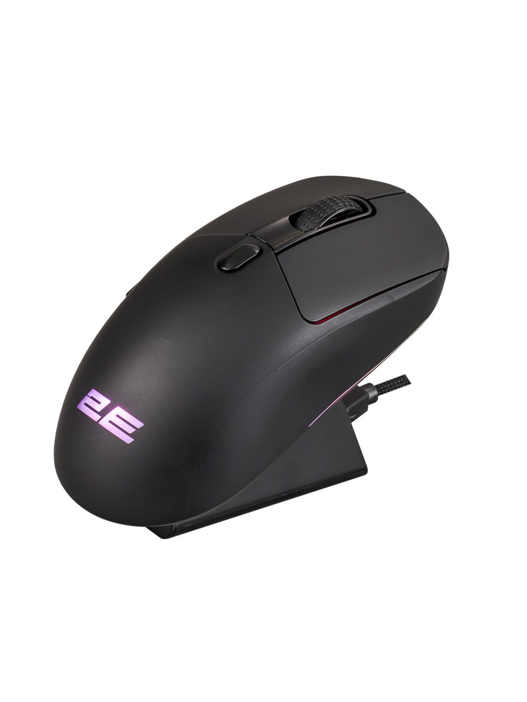 2E GAMING MG360 WL, quvvatlash stantsiyasiga ega, simsiz oyin sichqoncha, bluetooth, 2.4Hz