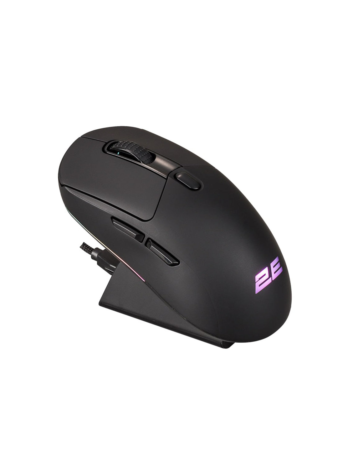2E GAMING MG360 WL, quvvatlash stantsiyasiga ega, simsiz oyin sichqoncha, bluetooth, 2.4Hz