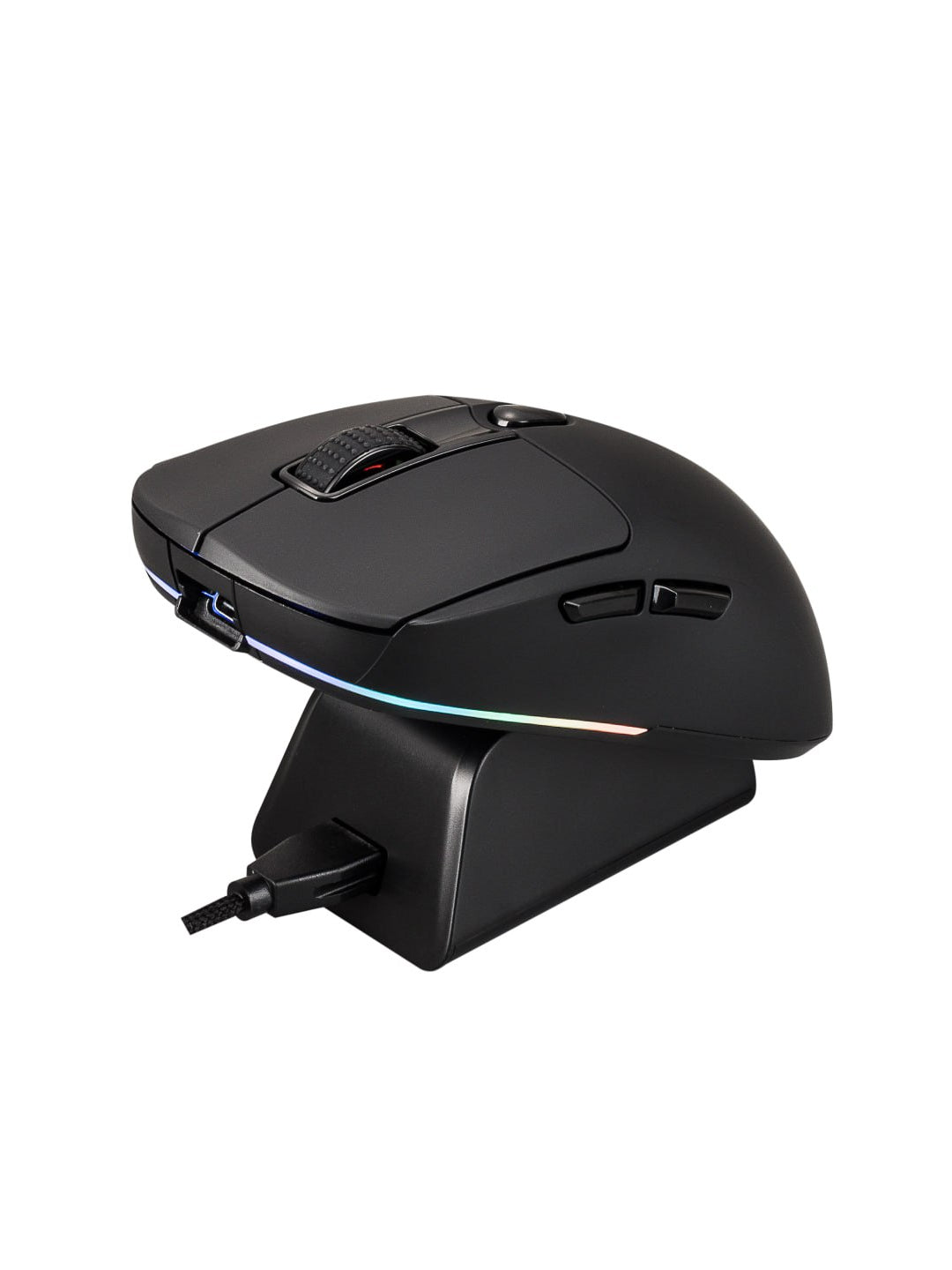 2E GAMING MG360 WL, quvvatlash stantsiyasiga ega, simsiz oyin sichqoncha, bluetooth, 2.4Hz