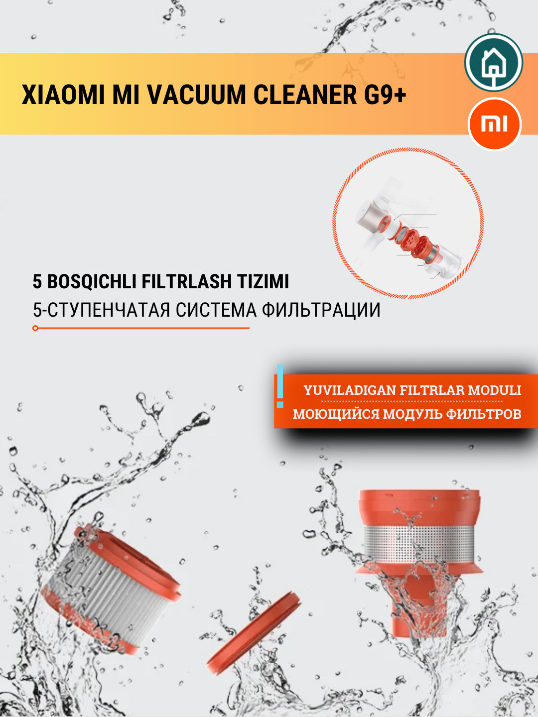 Xiaomi Vacuum Cleaner G9 Plus