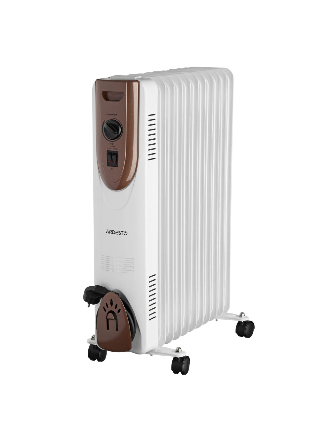 Moyli elektr isitgichi Ardesto, 25 kv.m gacha, 1000-2500 Vt, 3ta rejim, 11 qator, OFH-11X1