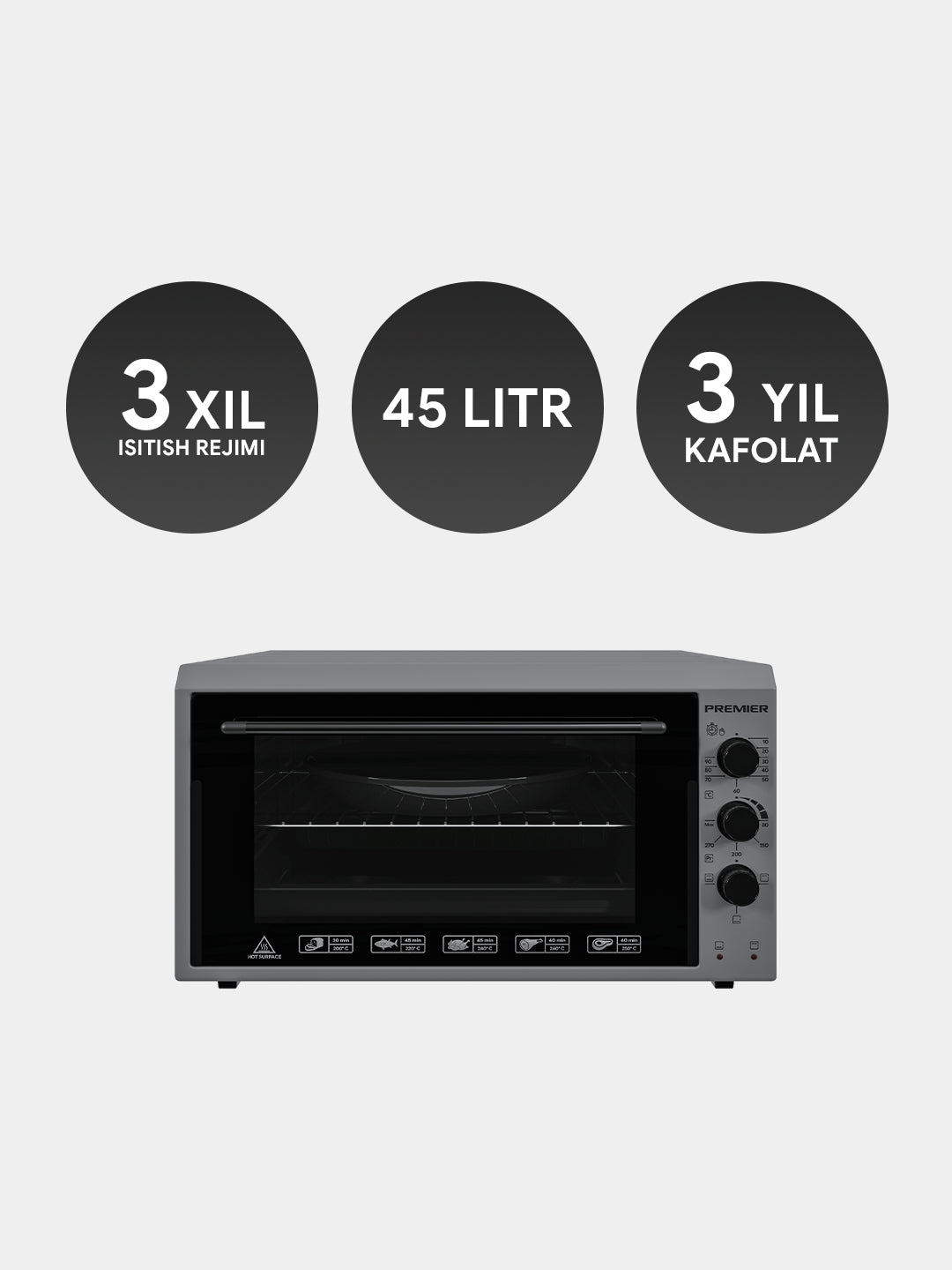 Premier PRM-ECO45/S mini-pechi